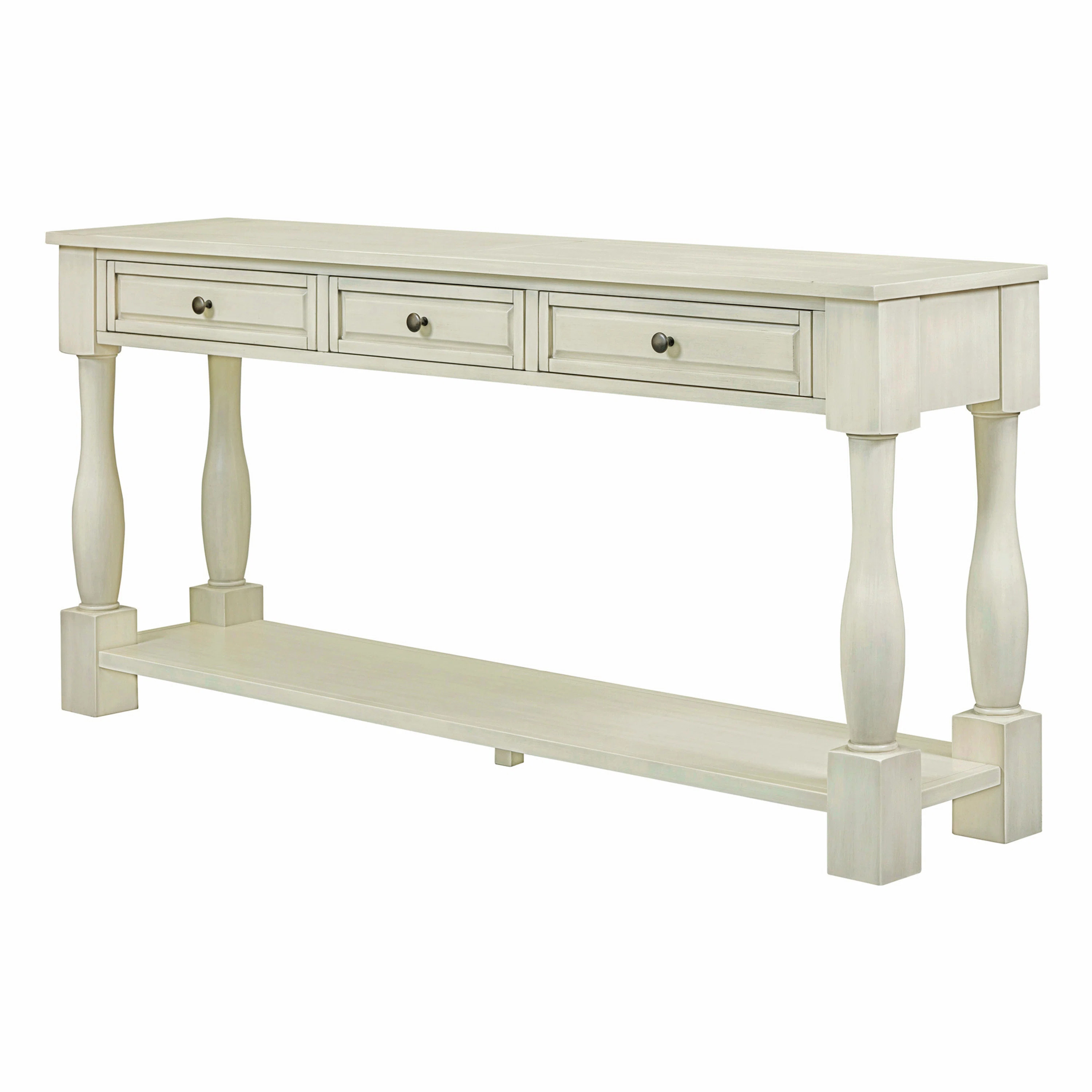 Cervantez Console Table Long Console Table with Drawers and Shelf,entryway table,sofa table | Wayfair North America