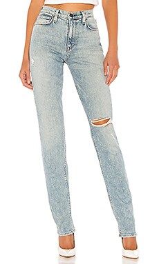 Hudson Jeans Holly High Rise Straight in Preface from Revolve.com | Revolve Clothing (Global)
