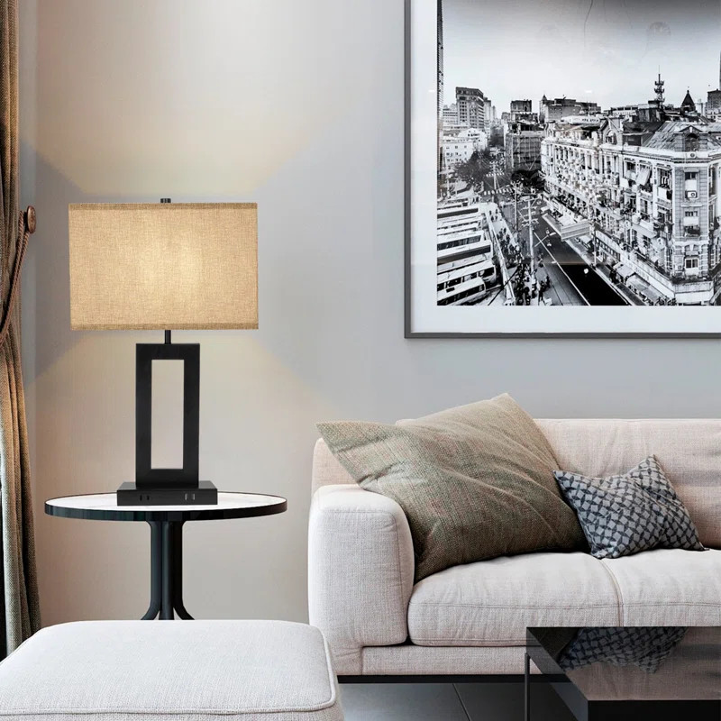 Metal USB Table Lamp | Wayfair North America