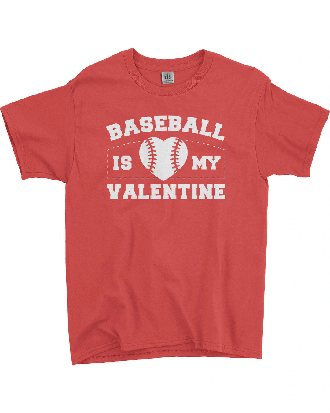Baseball is My Valentine - Kids' Youth Short Sleeve T-shirt - Etsy | Etsy (US)