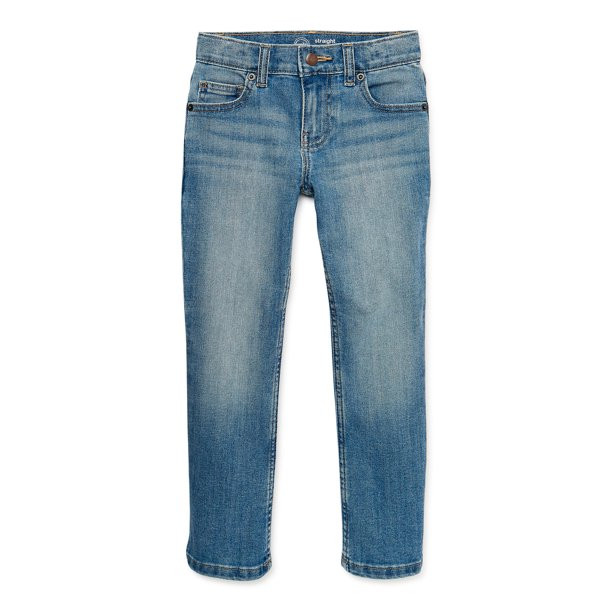 Wonder Nation Boys Straight Fit Denim, Sizes 4-16 - Walmart.com | Walmart (US)