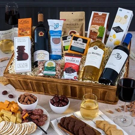 Wine Lovers Trio | GourmetGiftBaskets.com