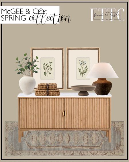 McGee & Co. Spring Collection. Follow @farmtotablecreations on Instagram for more inspiration.

Vale Sideboard. Delicate Floral l Delicate Floral lll. Botanical Art. Gannon Table Lamp. Maylee Footed Bowl. Krissan Vase. Faux Gardenia Leaf Stem. Corinne Woven Box. Lazio Handwoven Wool Rug. Spring Collection. New Spring Decor. 


#LTKhome #LTKfindsunder50 #LTKstyletip