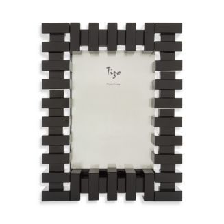 Black Crystal Glass Frame, 5" x 7" | Bloomingdale's (US)
