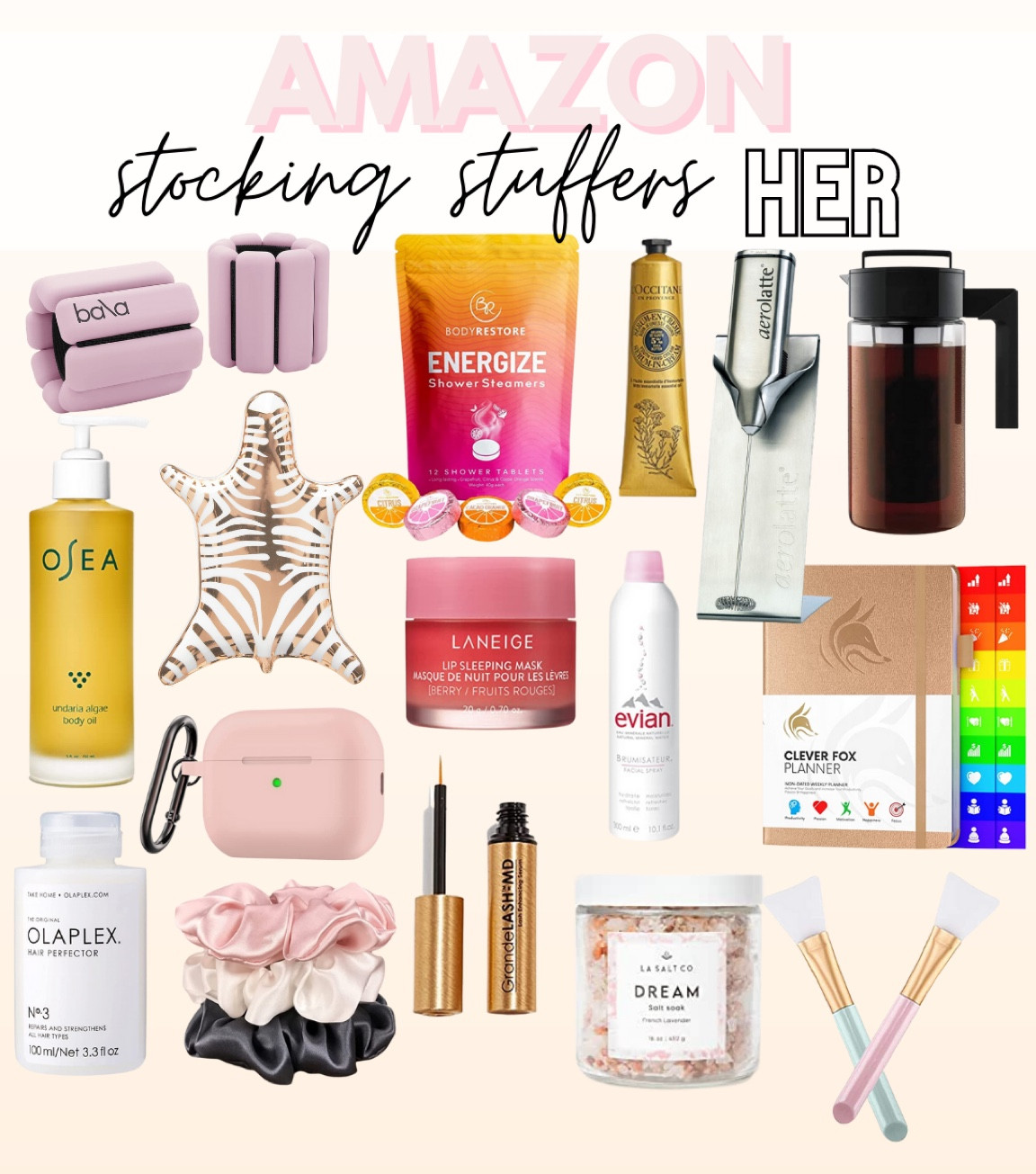 Amazon stocking stuffers, gifts for her 

#LTKGiftGuide #LTKunder50 #LTKHoliday