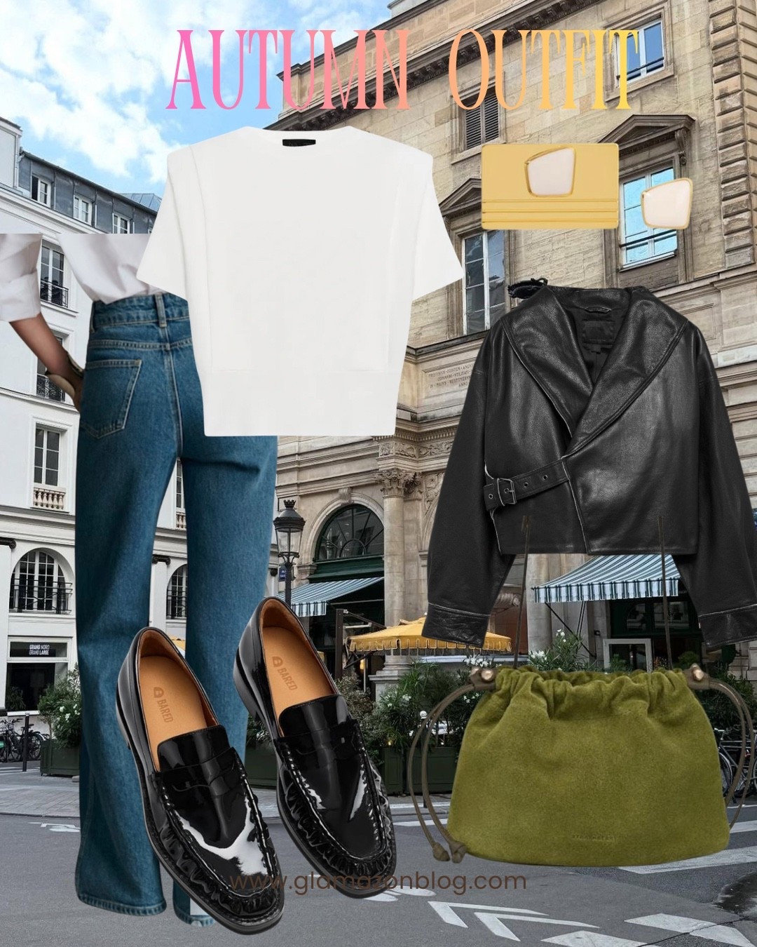 Suede bag, strathberry bag, 70s jeans, white top, loafers

#LTKautumn #LTKFashionMonth #LTKuk