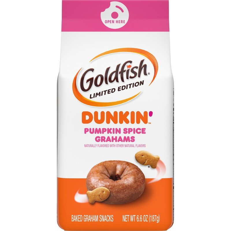 Pepperidge Farm Limited Edition Dunkin' Pumpkin Spice Goldfish - 6.6oz | Target