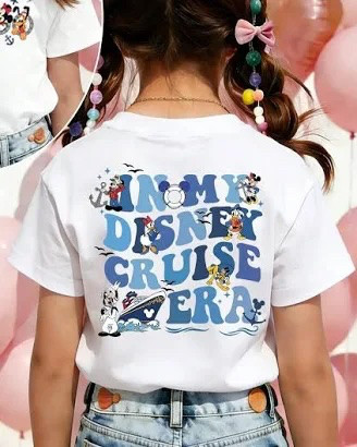 Currently in my Disney Cruise Era 🚢✨
This tee is perfect for sail-away day, deck photos, or matching cruise outfits with your crew 🐭
Cute, comfy, and full vacation vibes.
Linked on my LTK 🤍 

 #LTKTravel #LTKKids