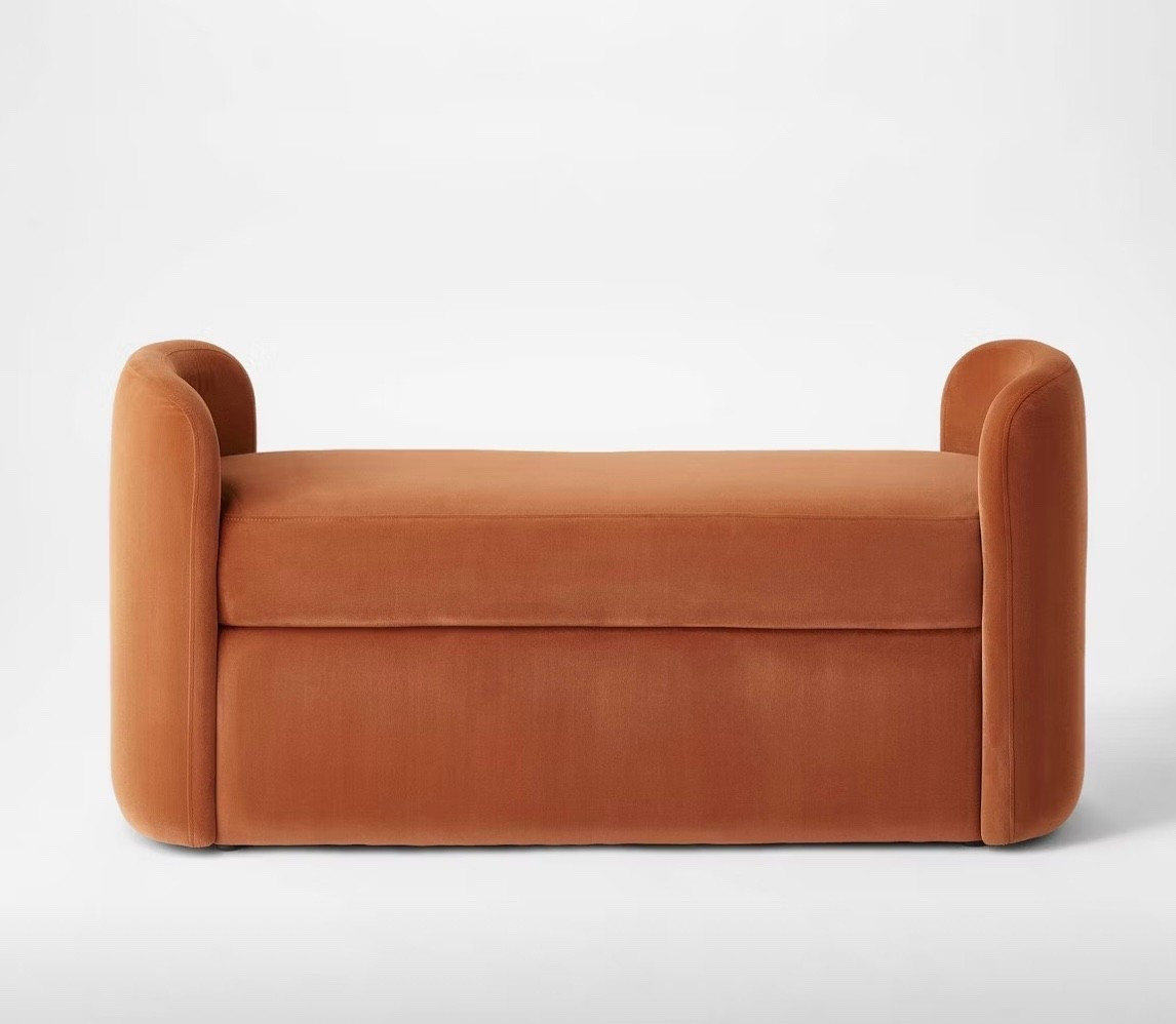 Small bench, seated upholstered bench  

#LTKHome #LTKSaleAlert