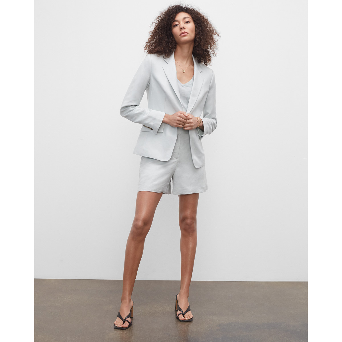 Linen Blend Shorts | Club Monaco (Global)