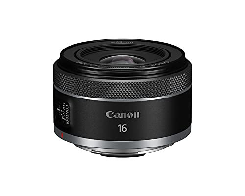 Canon RF16mm F2.8 STM Lens, Ultra Wide-Angle, Fixed Focal Length Prime Lens, Compatible with EOS R Series Mirrorless Cameras, Black | Amazon (US)