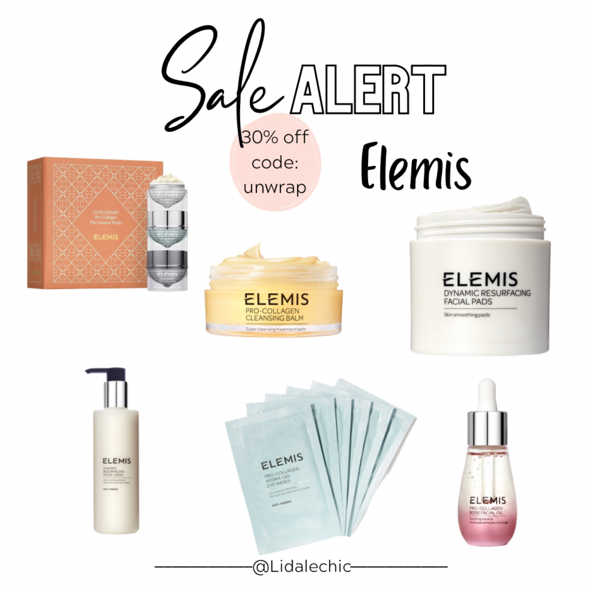 Sale Alert, Elemis, Elemis 30% off, Beauty Sale, Cleanser, moisturizer, beauty routine, face cream, eye cream, skincare routine, essence 

#LTKunder50 #LTKsalealert #LTKbeauty
