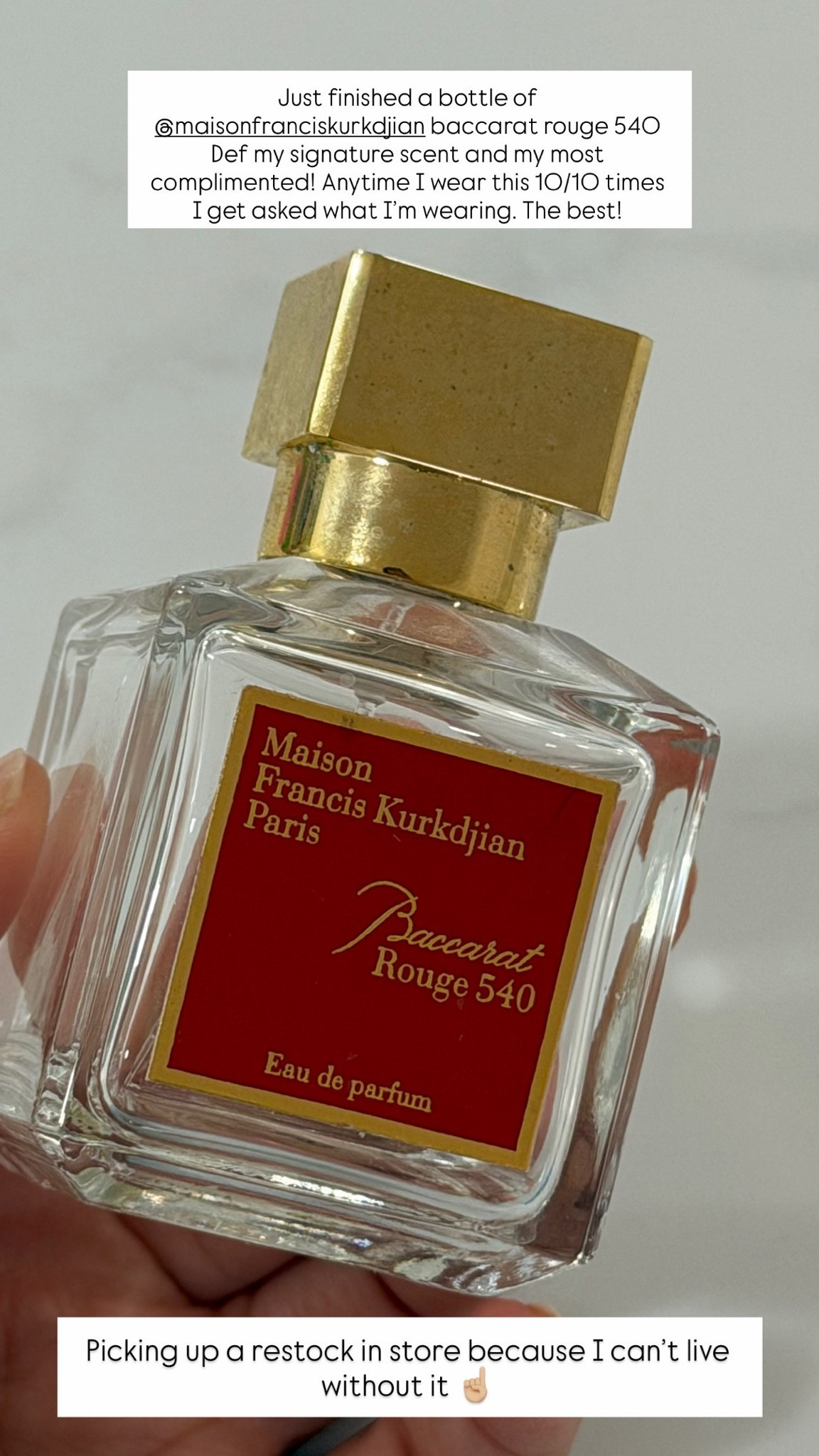 My most complimented scent