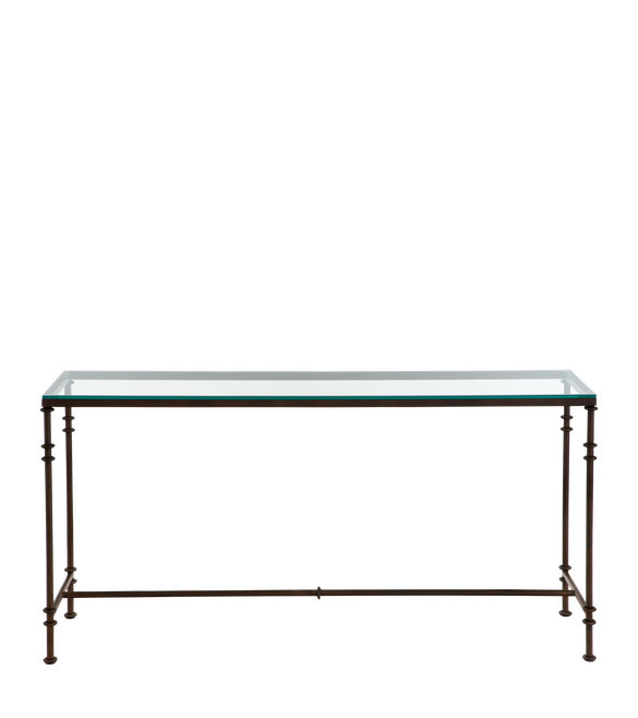 Large Pompidou Console Table - Black | OKA US
