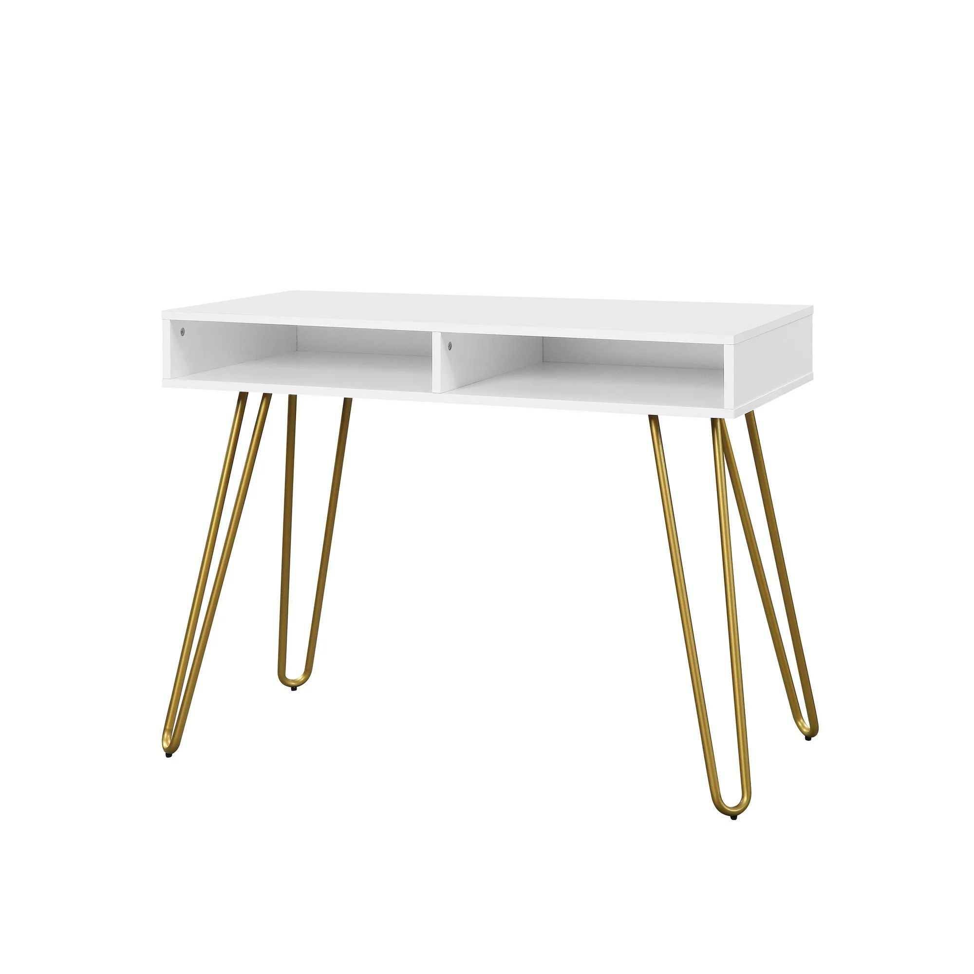 Mainstays Hairpin Writing Desk, Multiple Finishes | Walmart (US)