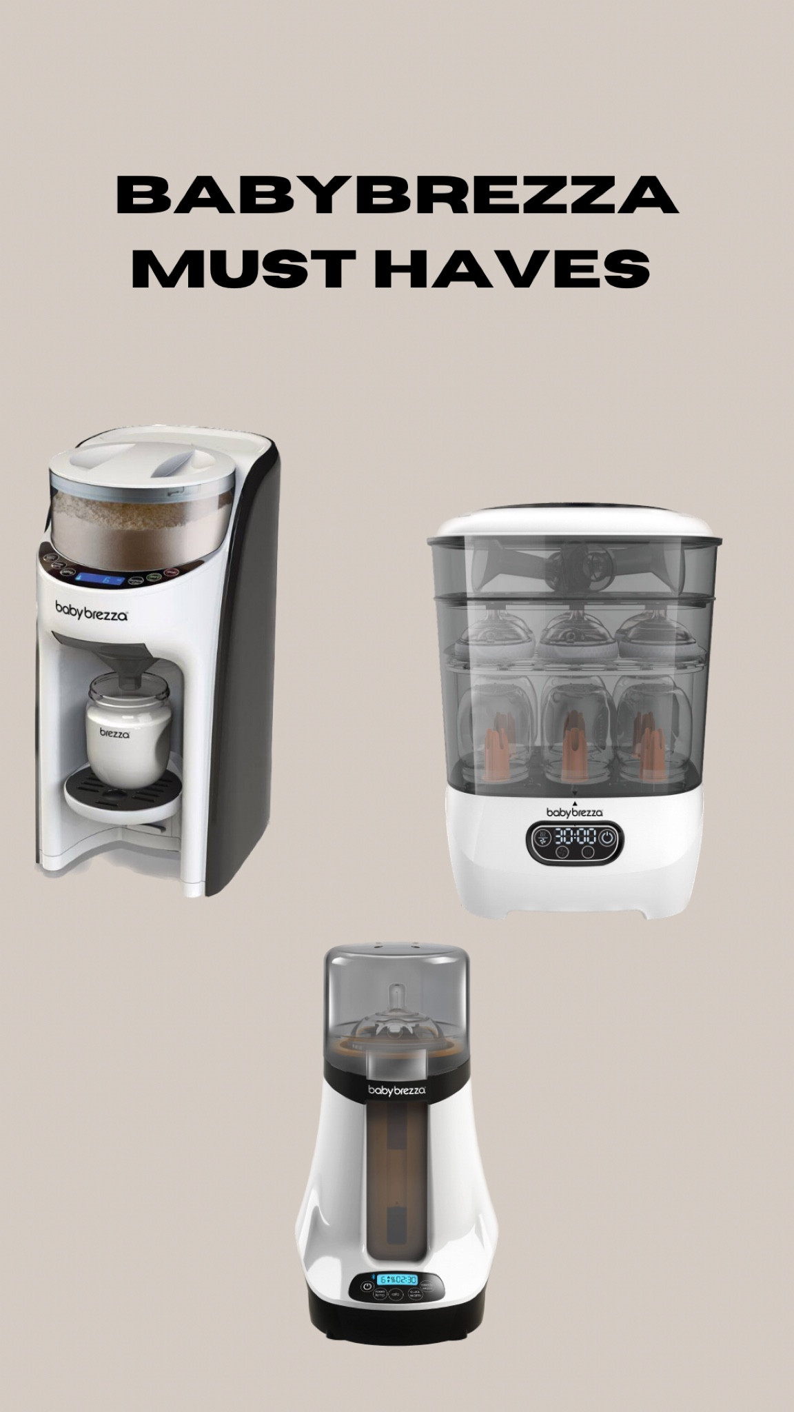 My absolute must have formula must haves for my baby! I'd pay for over and over again! #babybrezza #baby #newborn #bottlewarmer 

#LTKFind #LTKbump #LTKbaby