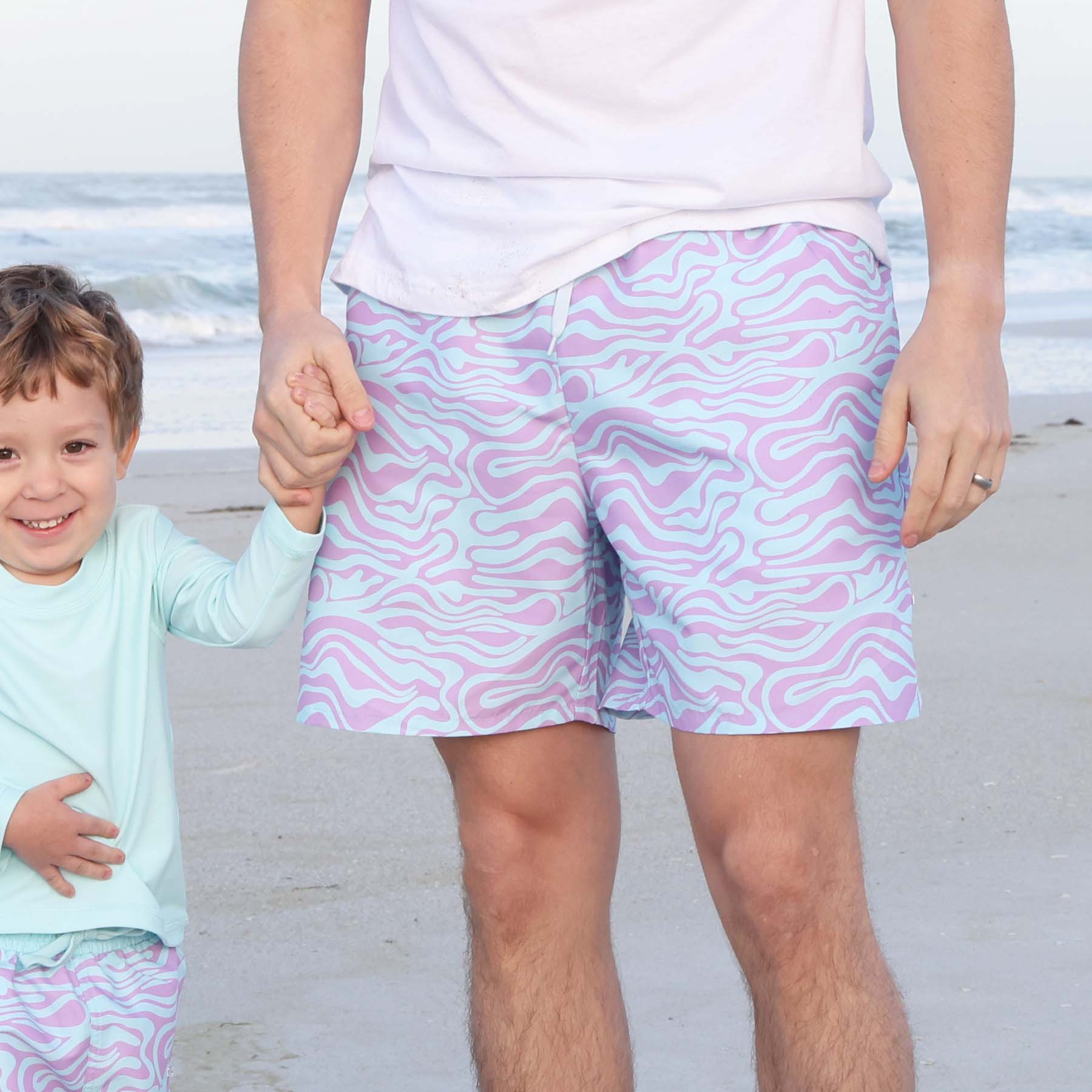 Men's Swim Trunks | Wavy Days | Caden Lane