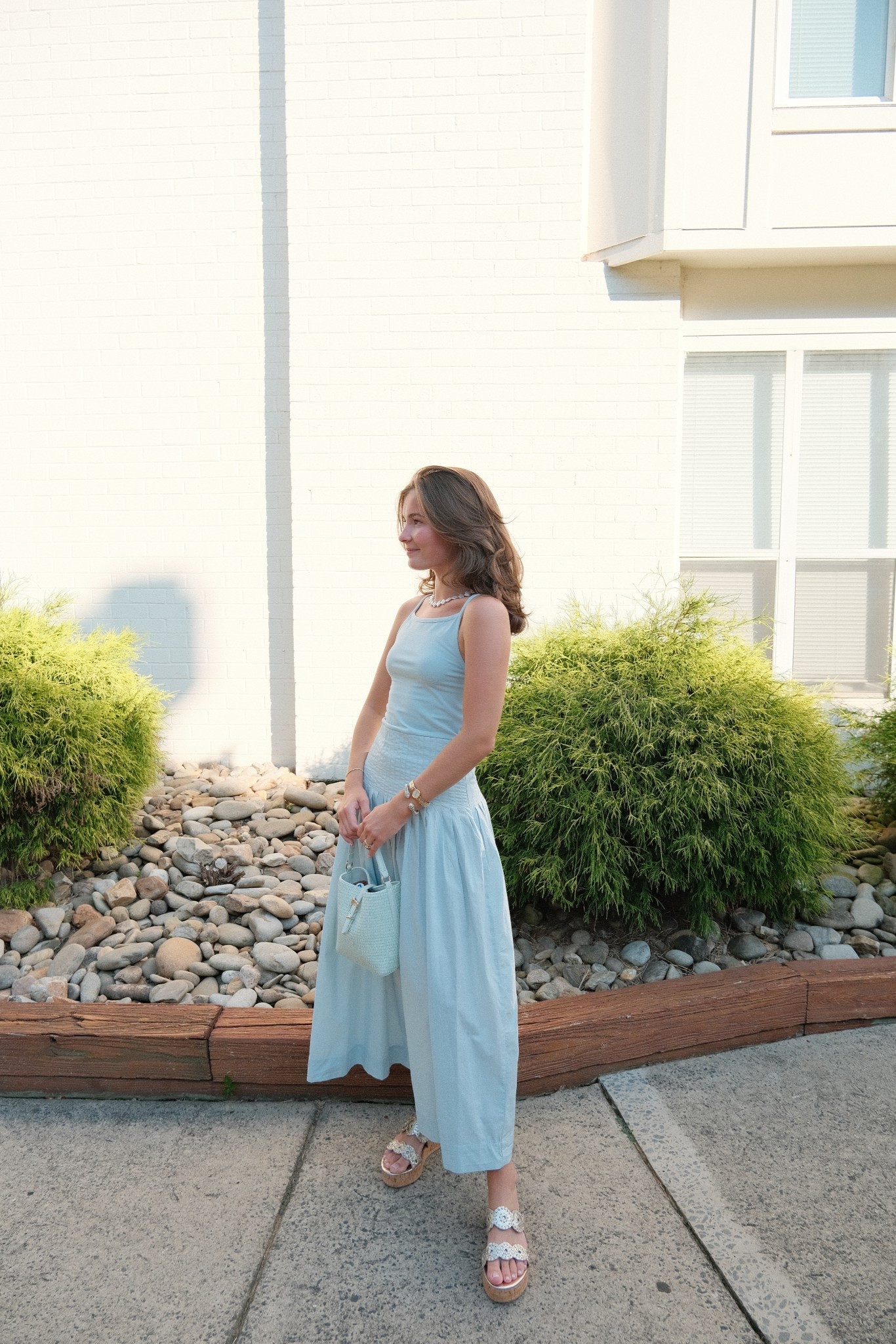 Wearing an xs ( usual size) in this dress and I’m 5’2” 🩵 #summerdress #dress #casualdress 

#LTKSeasonal #LTKFindsUnder100 #LTKStyleTip