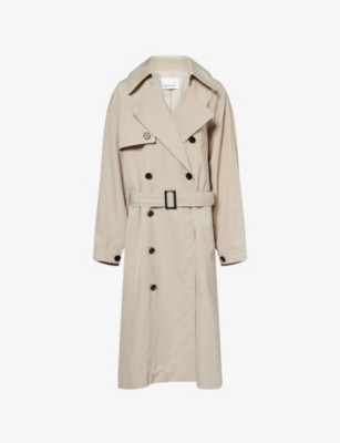 Mavis Oversized Woven Trench | Selfridges