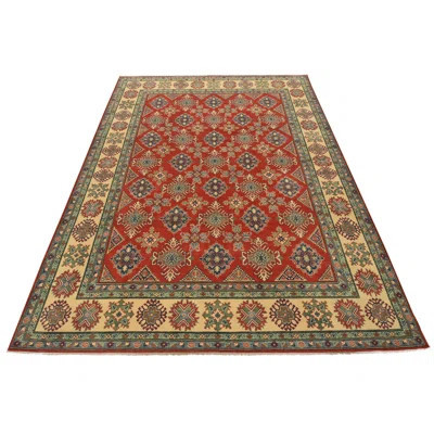 Muhdin One-of-a-Kind 9'2'' X 11'9'' New Age Wool Area Rug Red | Wayfair North America