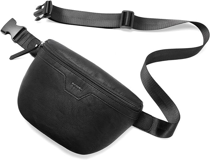 CLUCI Fanny Pack for Women, Waterproof Cross body Belt Bag with Adjustable Strap, Vegan Leather W... | Amazon (US)