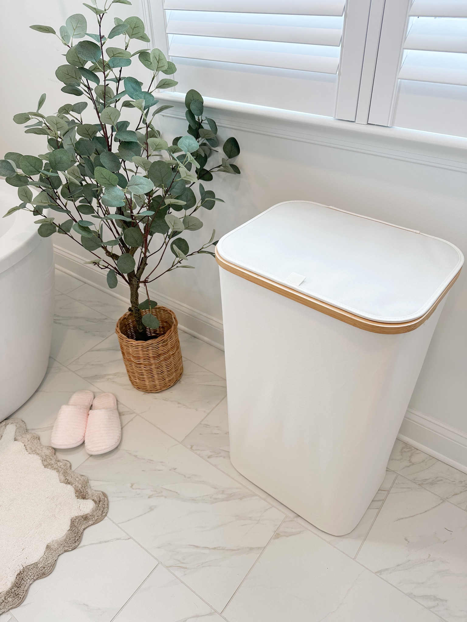 Amazon hamper! Love the mesh bag insert for easy removal! 

#LTKsalealert #LTKfindsunder50 #LTKhome