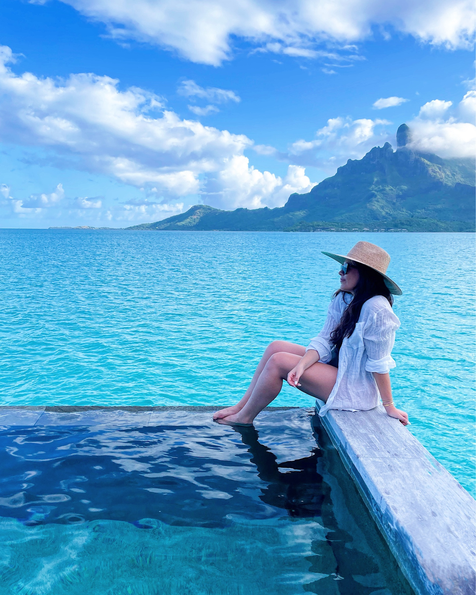 Casual beach look in Bora Bora #borabora #beachloom 

#LTKtravel #LTKSeasonal #LTKSpringSale
