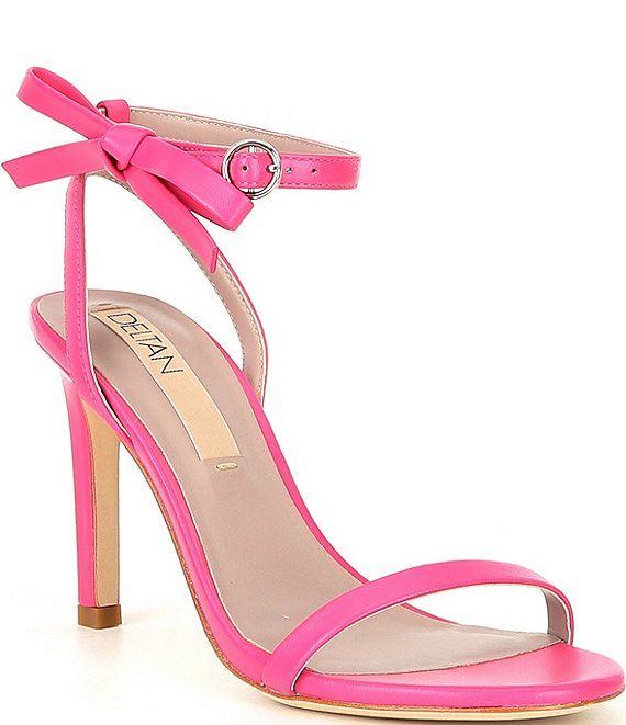 Miranda Leather Ankle Bow Dress Sandals | Dillard's