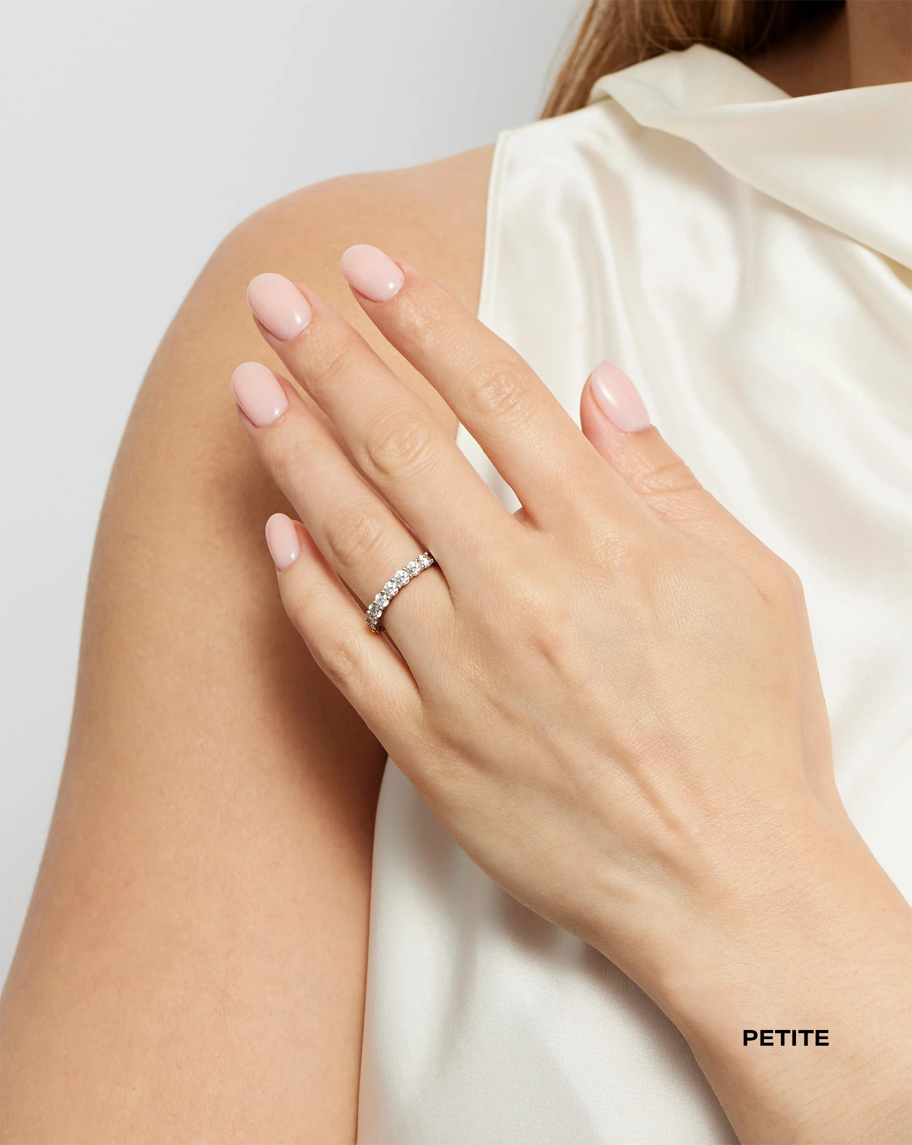 Round Lab Diamond Eternity Band | Ring Concierge