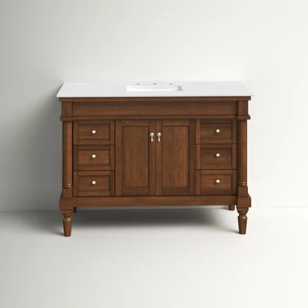 Andover Mills™ Brantley 48" Single Bathroom Vanity Set | Wayfair | Wayfair North America