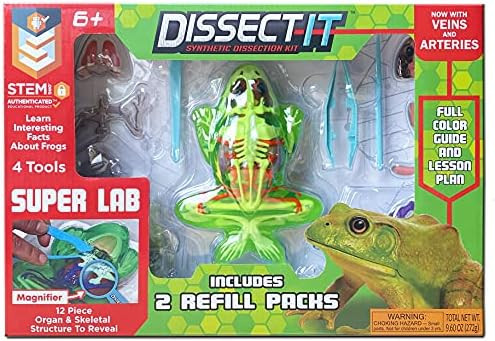 Dissect-It Simulated Synthetic Lab Dissection STEM Toy, Kids' Home Learning Science Project, Grea... | Amazon (US)