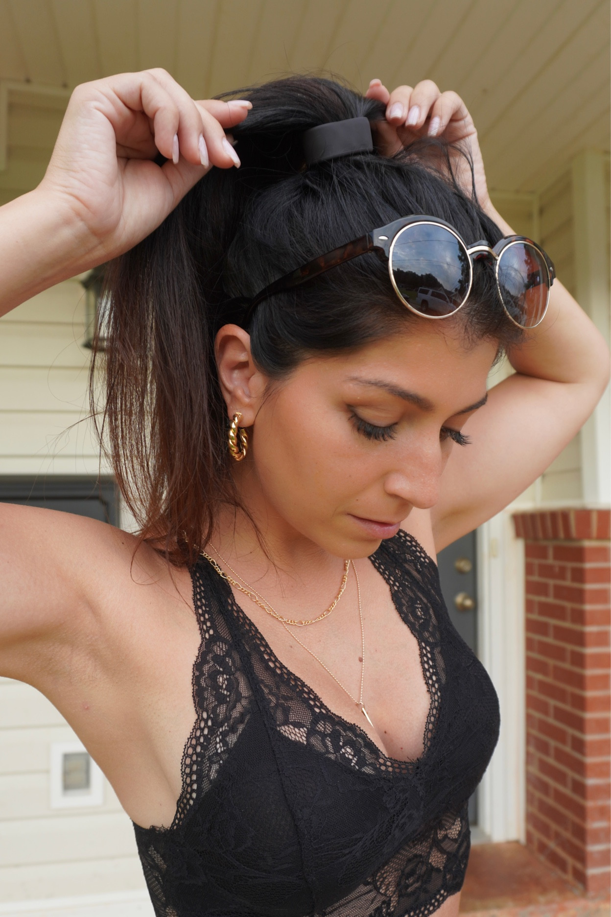 All Pony Tail Lovers! 👱🏽‍♀️

This product is what you are looking for 😍

#hair #hairaccessories #hairstyle #hairideas #hairhack #sunglasses #bra #black #brown #ootd #grwm #petite #brunette #lastminute #gold #goldearrings #earrings #top #blacktop #sexytop

#LTKstyletip #LTKxNSale #LTKunder50