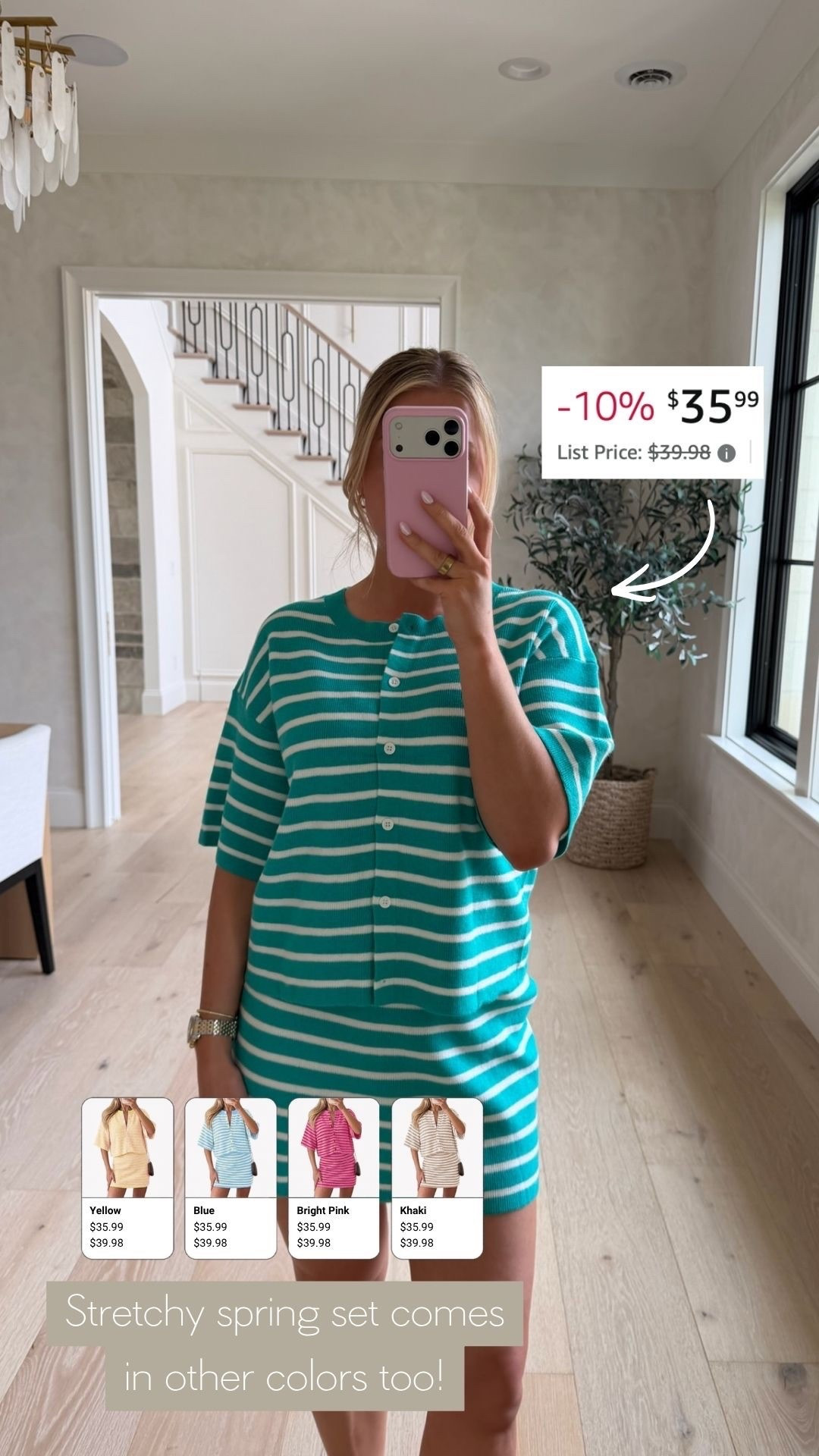 Amazon set for under $40! So stretchy and comfy 🤍 I love this for brunches, shopping, or even family days ✨ also comes in so
Many colors! 


Amazon finds, under $50, dresses for spring, sets, spring sets, summer sets, ootd, outfit inspo, date night dress

#LTKgrwm #LTKmomlife #LTKootd

#LTKSaleAlert #LTKSeasonal #LTKootd