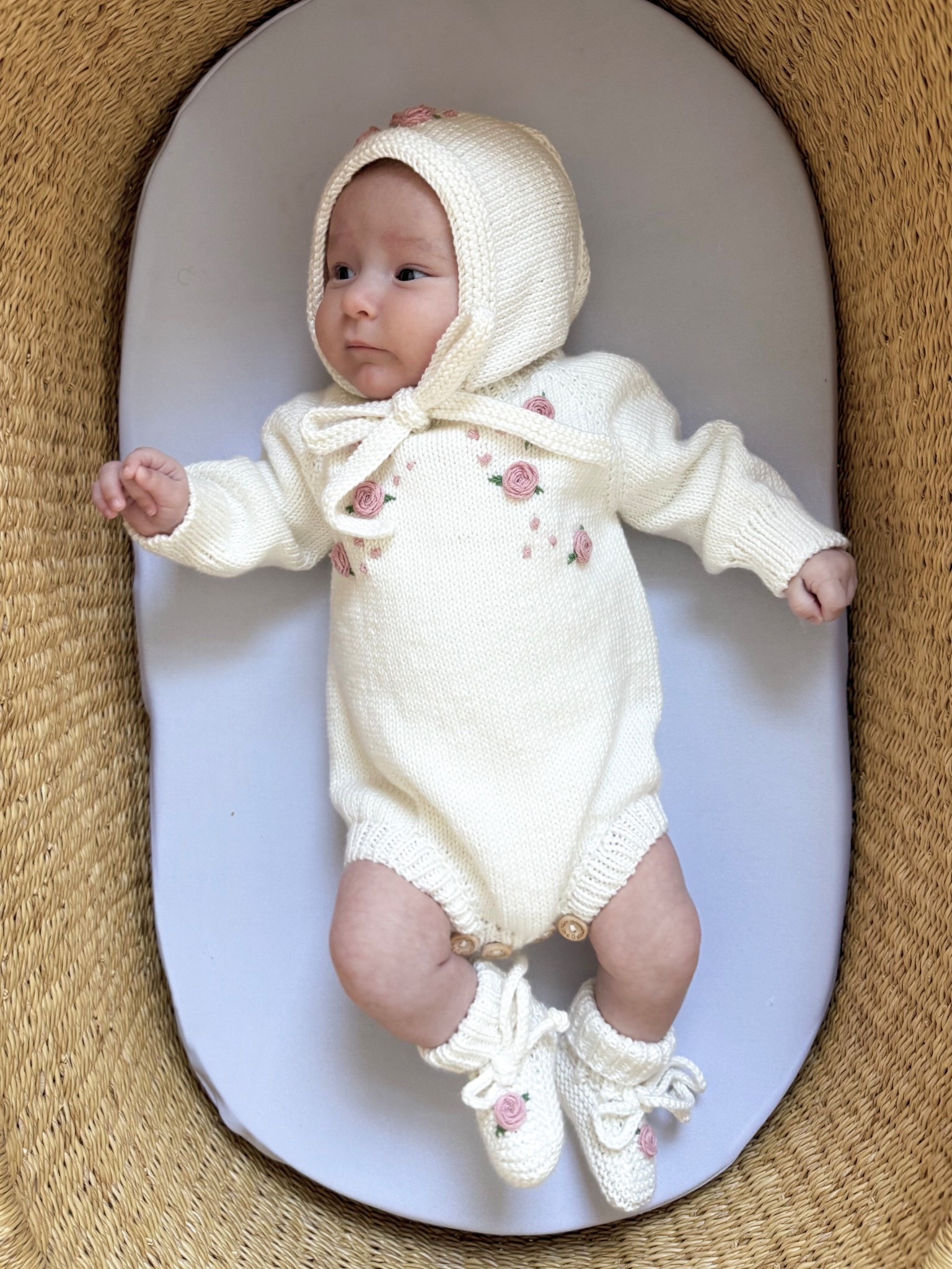 The sweetest hand knitted romper is on sale - the sellers entire shop is on sale. Worth checking out 🫶🏼

#LTKSaleAlert #LTKBaby #LTKFindsUnder100