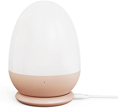 JolyWell Night Lights for Kids with Stable Charging Pad, Touch Control&Timer Setting, ABS+PC Baby Eg | Amazon (US)