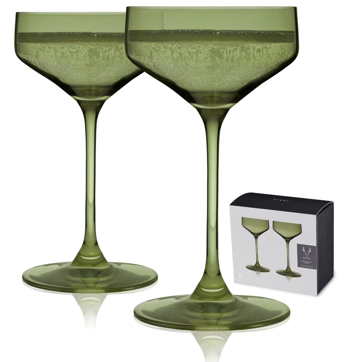 Reserve Nouveau Crystal Coupe Glasses | Target