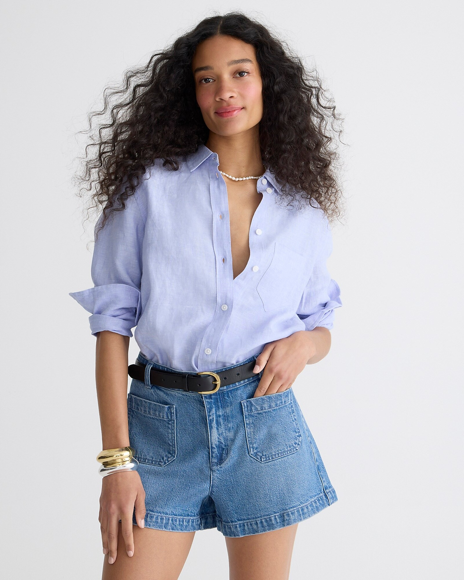 Classic-fit Baird McNutt Irish linen shirt | J. Crew US