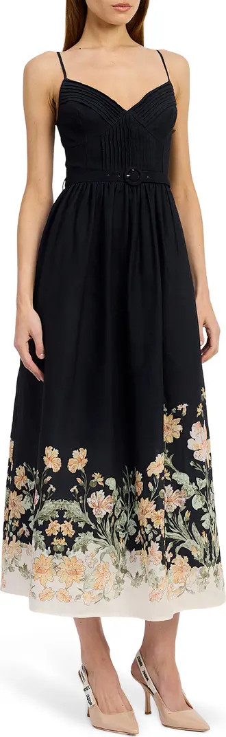 Iris Belted Floral Print Maxi Dress | Nordstrom