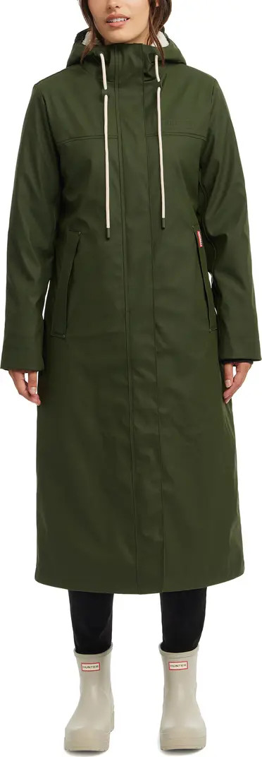 Sammy Waterproof Faux Fur Lined Hood Insulated Raincoat | Nordstrom Rack