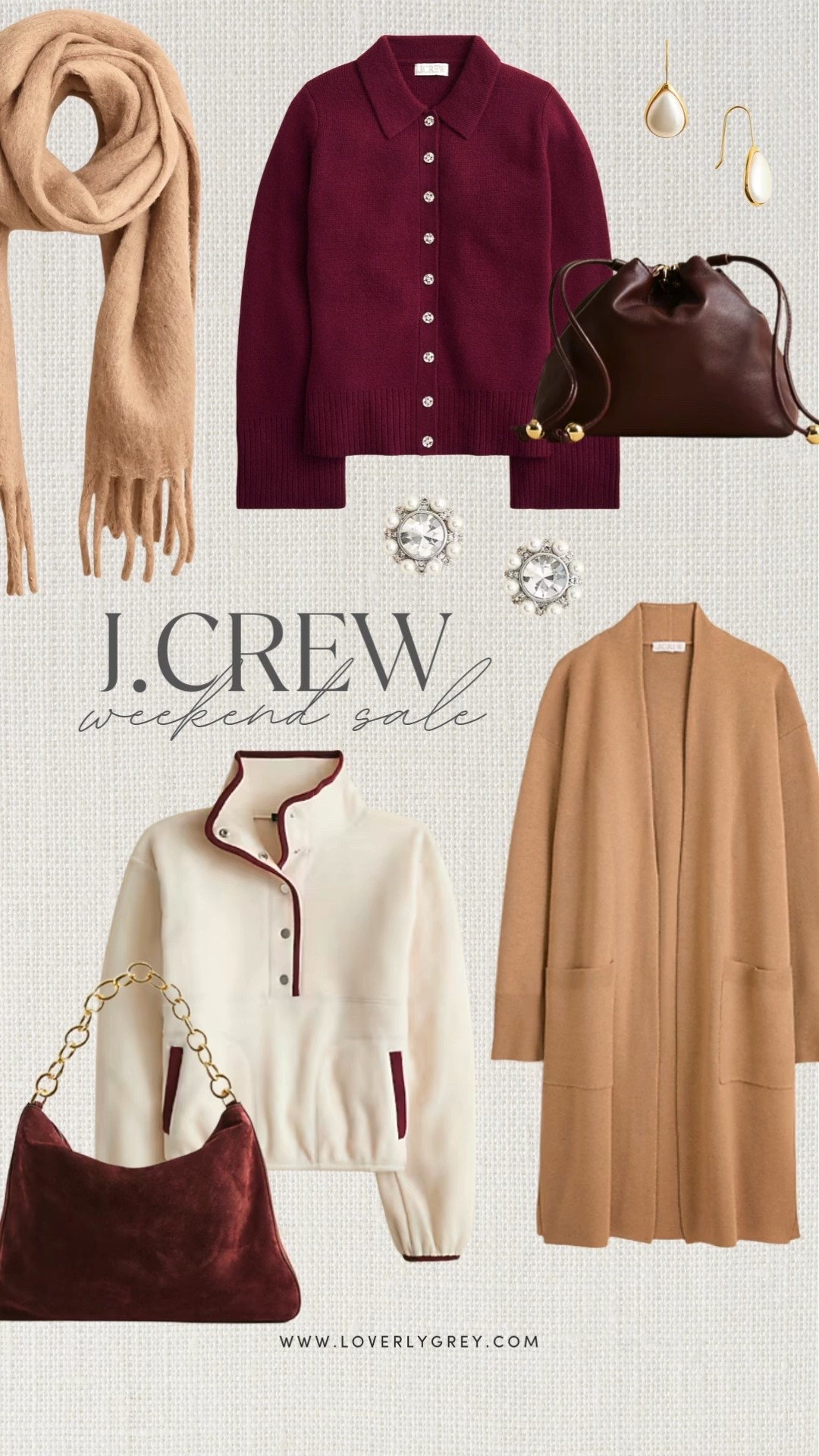 60% off gifting essentials at J.Crew this weekend! So excited to see this Sherpa pop over, classic scarf and longline cardigan are all included in the sale! 

#LTKSaleAlert #LTKGiftGuide #LTKHoliday