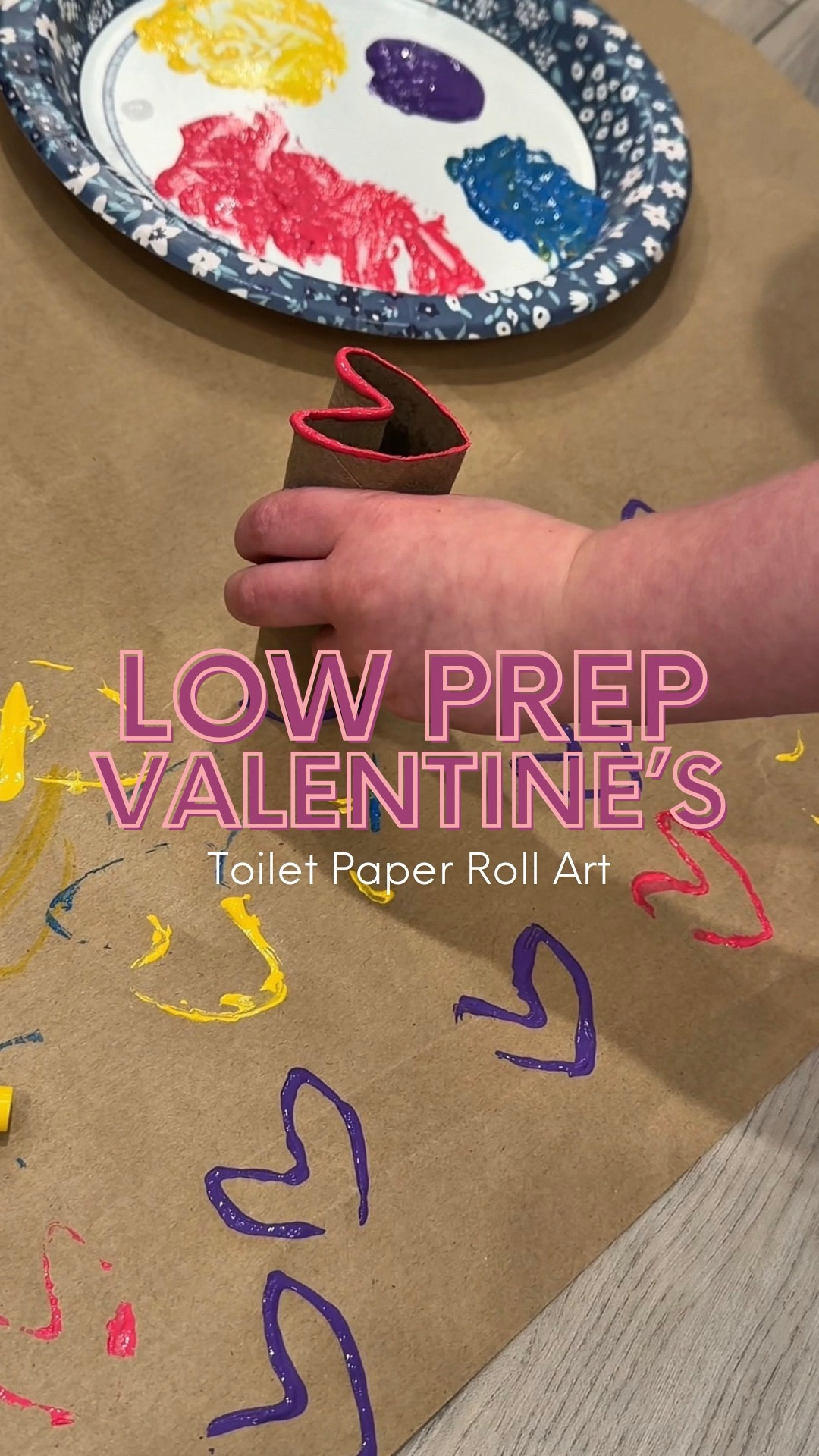 Easy Valentine activity for kids using simple supplies at home. A low-prep toilet paper roll heart stamp craft for toddlers and preschoolers.

Hacks for busy moms

#LTKmomlife #LTKValentine #LTKKids