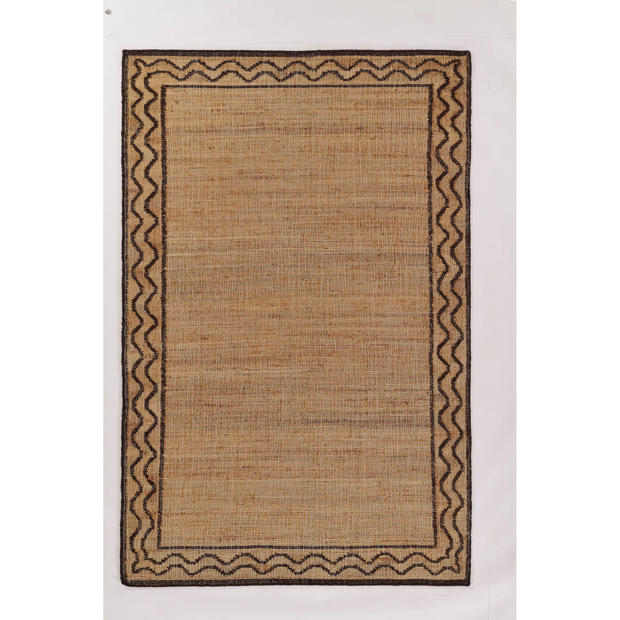 Erin Gates by Momeni Orchard Ripple Brown Hand Woven Wool and Jute Rug | Overstock
