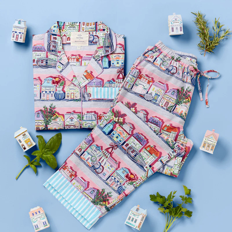 Spice Village - Long Set - Kitchen Pink - Xs | Lenox