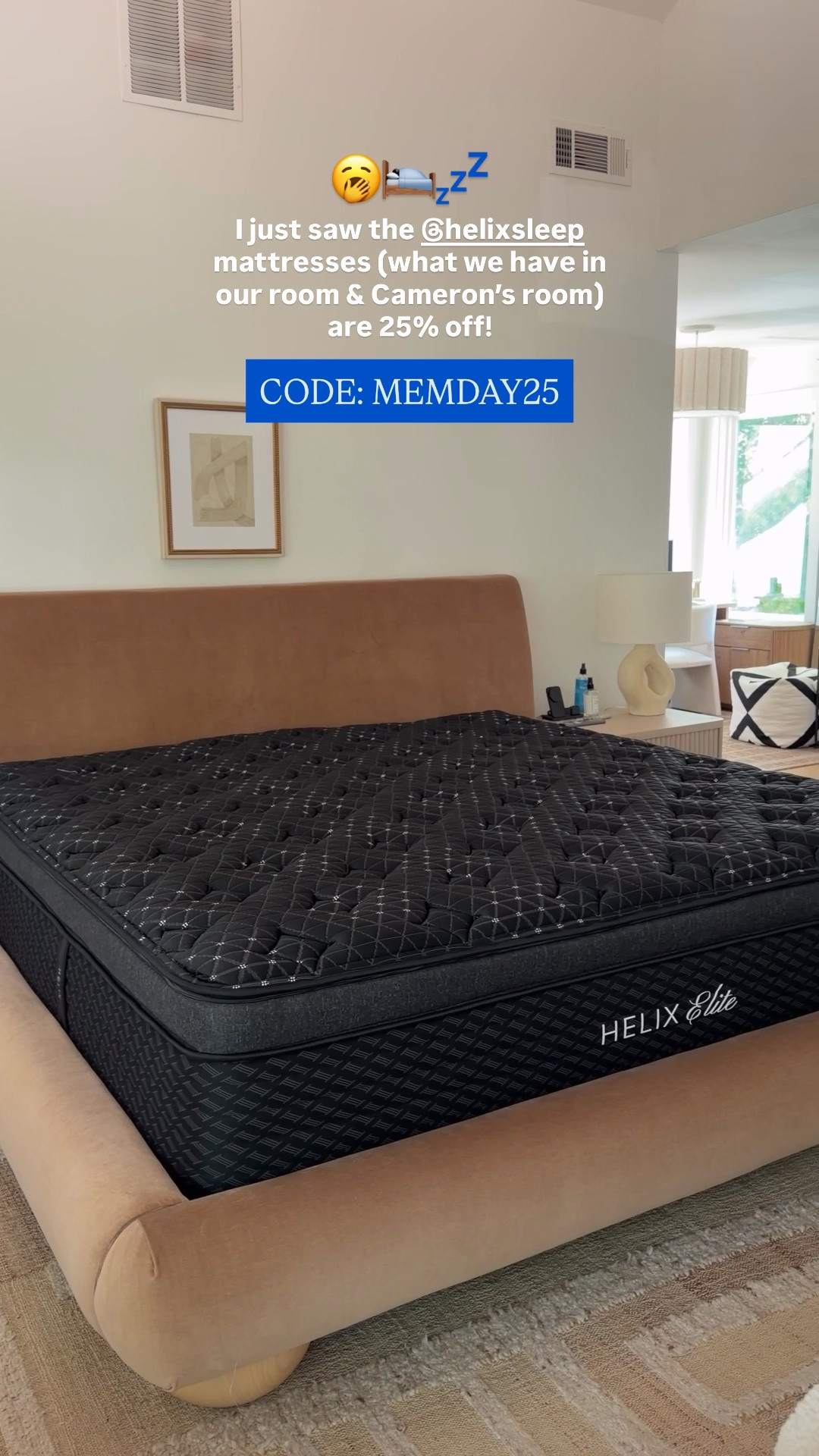25% OFF SITEWIDE at Helix right now! Use code MEMDAY25 — we have the Elite Midnight and we have their kids’ mattress in our daughters’ room and LOVE it!

#LTKHome #LTKKids