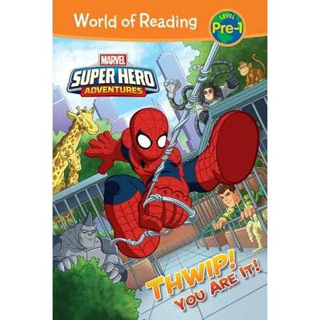 World of Reading Level Pre-1: Marvel Super Hero Adventures: Thwip! You Are It! (Hardcover) | Walmart (US)