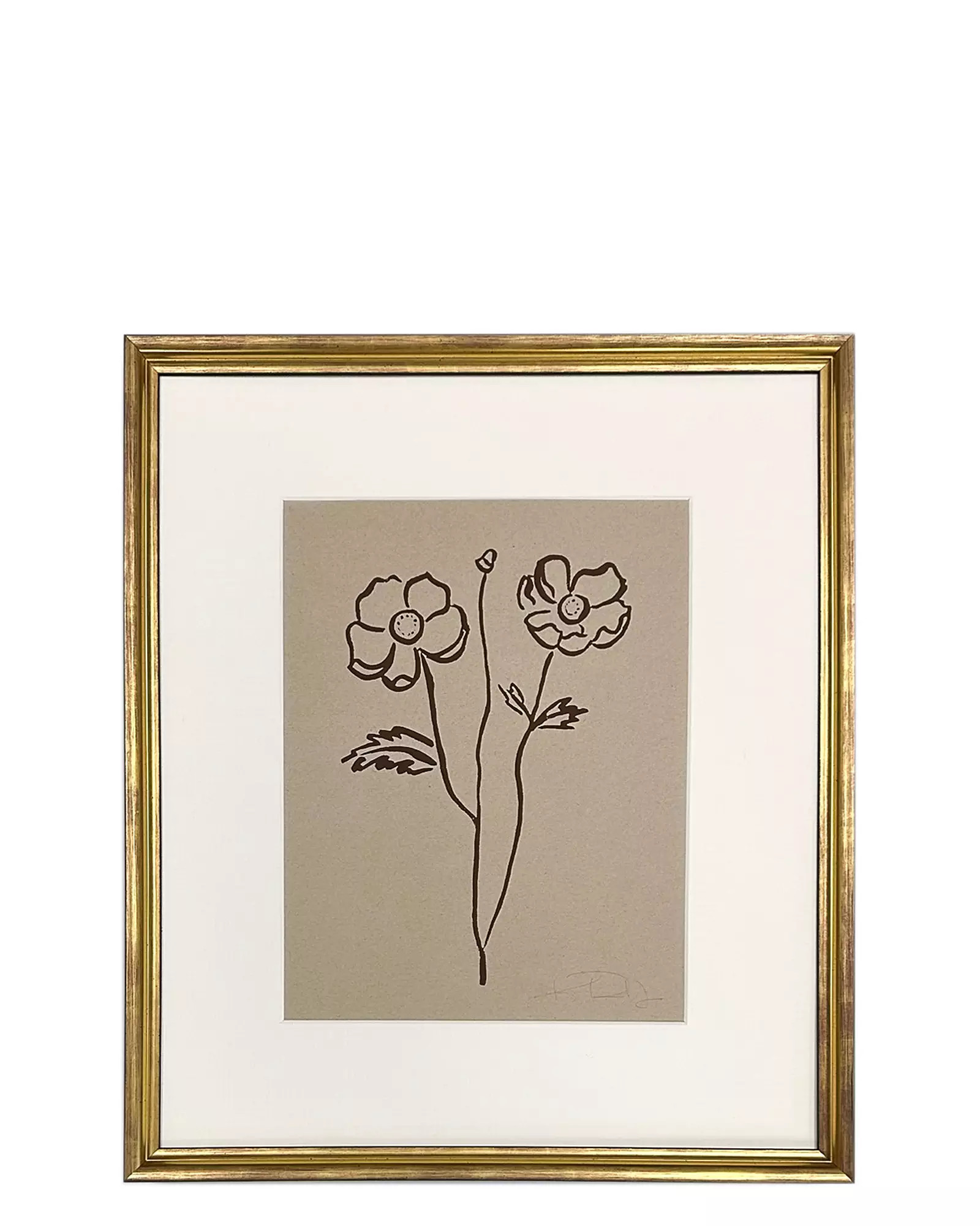 "Botanicals in Sepia No. 2" by Kayce Hughes | Serena and Lily