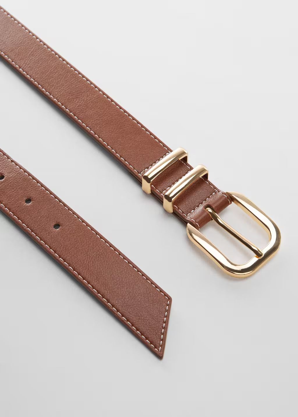 Square buckle belt | MANGO (US)