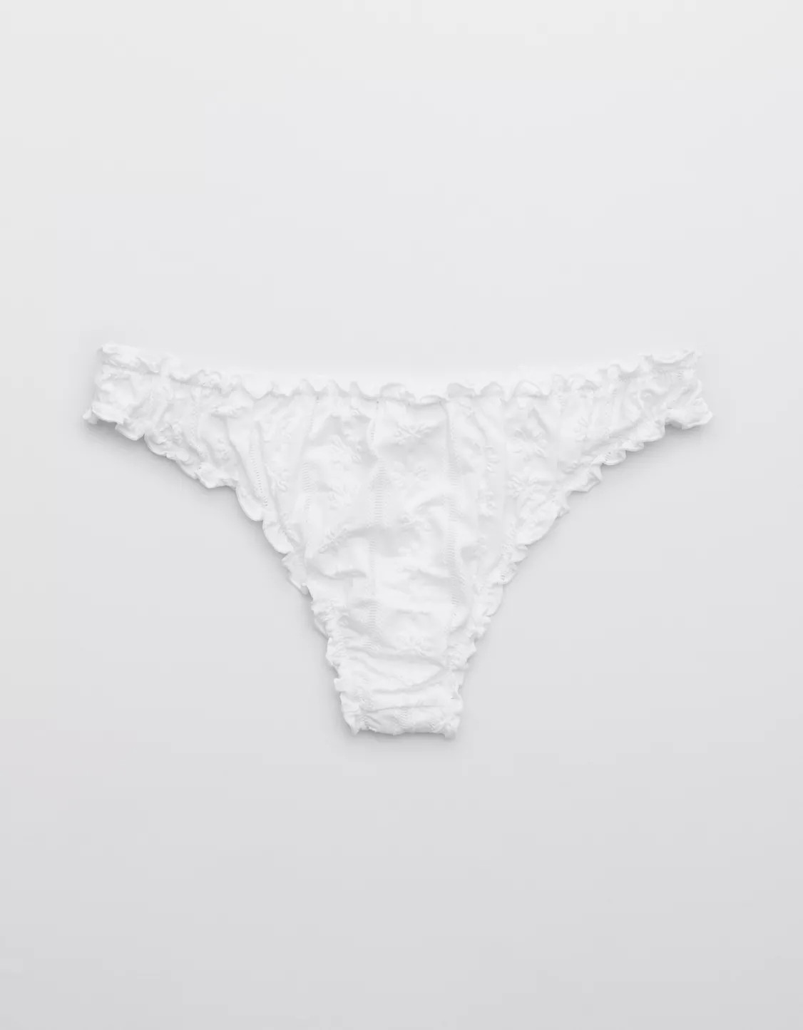 Aerie Eyelet Cheeky Bikini Bottom | American Eagle Outfitters (US & CA)