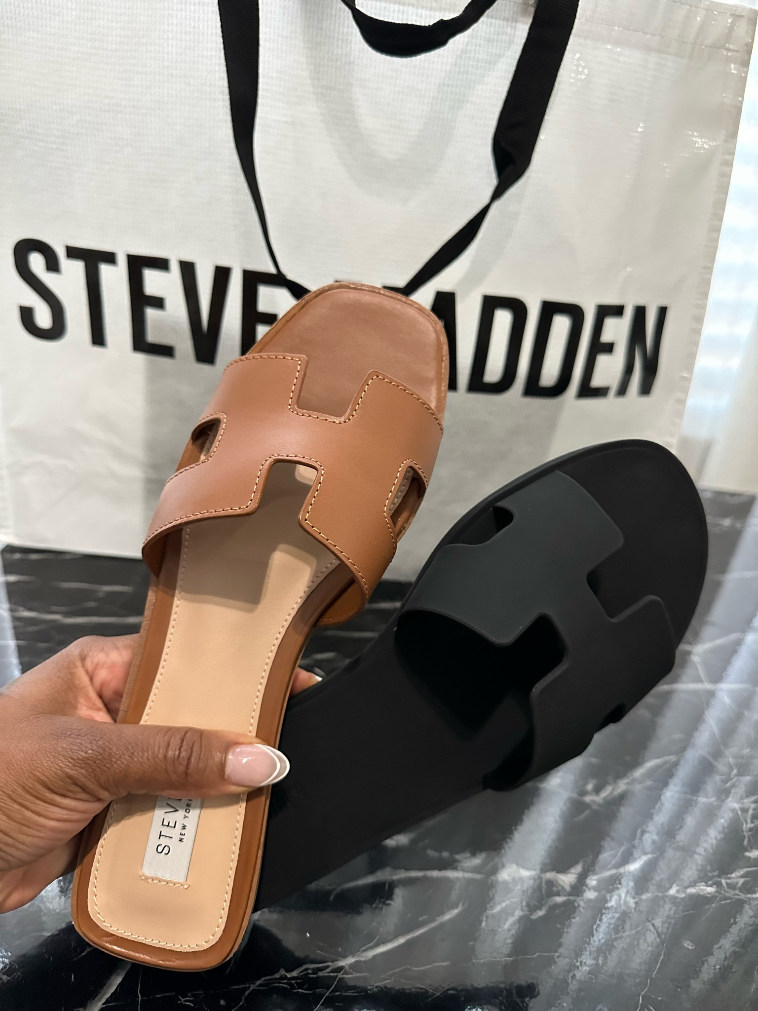 hadyn cognac leather