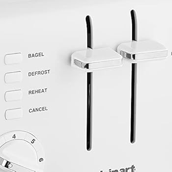 Amazon.com: Cuisinart CPT-142P1 4-Slice Compact Plastic Toaster, White: Home & Kitchen | Amazon (US)